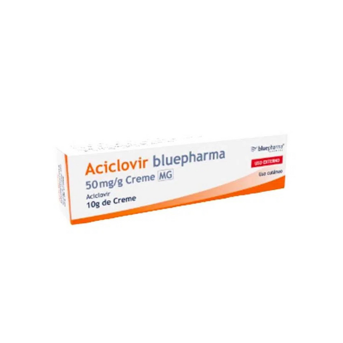 Aciclovir Bluepharma 50mg/g 10g Cr