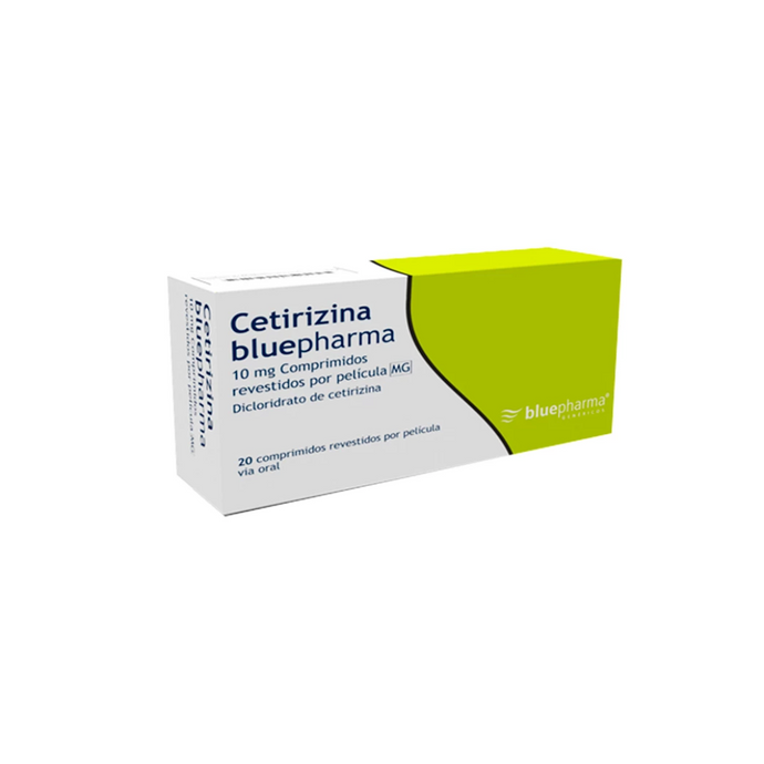 Cetirizina bluepharma 10 mg comp. Rev. P x 20