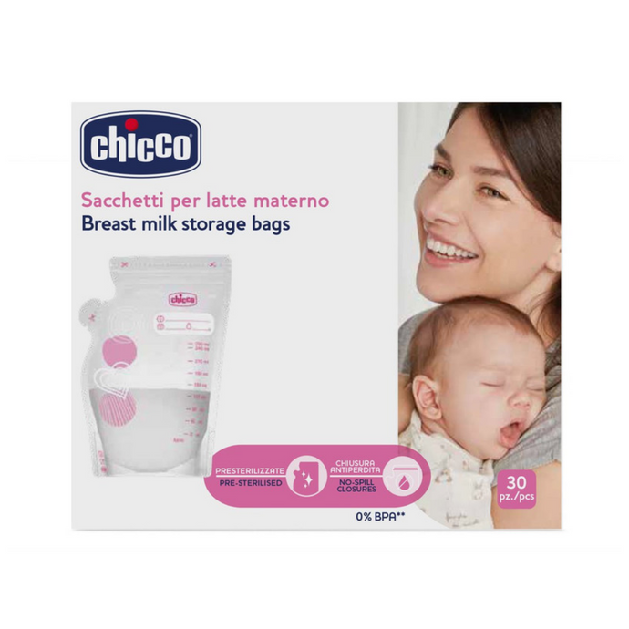 Sacos conservação de leite Chicco - 250 ml