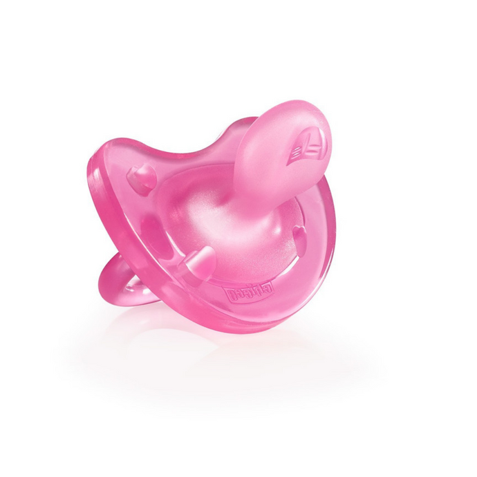 Physio Soft silicone pacifier Pink 