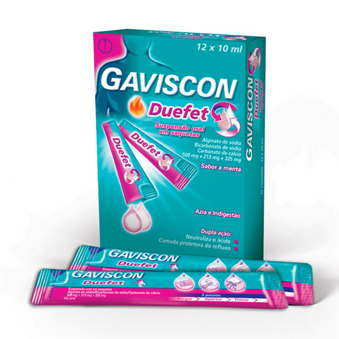 Gaviscon Duefet Oral Suspension 12un