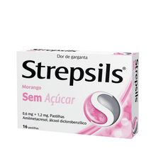 Load image into Gallery viewer, Strepsils Strawberry Sugar free
